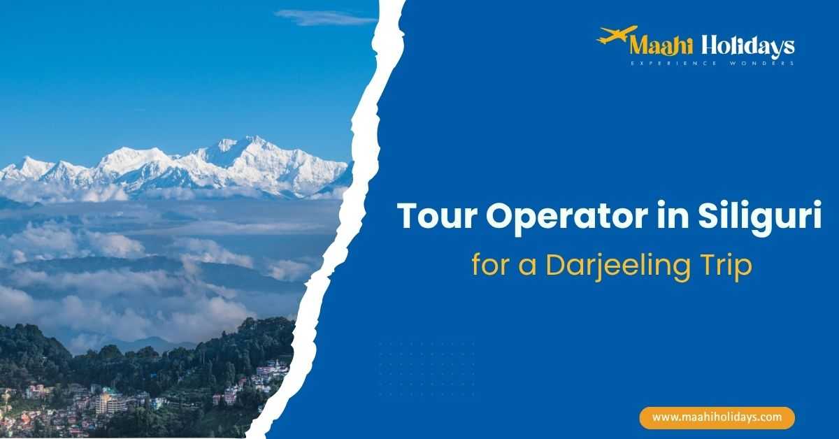 Tour Operator in Siliguri for a Darjeeling Trip with Kanchenjunga mountain view and Maahi Holidays travel services